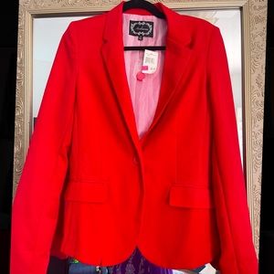 Red blazer